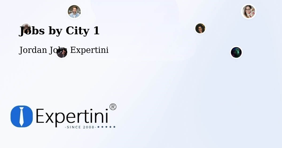 City Jobs in Jordan - Expertini